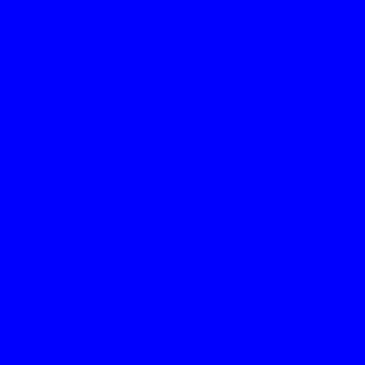 rgb colour code swatch 0, 0, 255, which is blue.